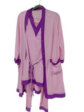 Vintage 3 Piece Lingerie Pajama Set Size M