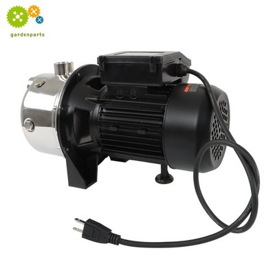 Stainless Steel Garden Pump 1.6HP Portable Shallow Well Pump 115V 1320GPH