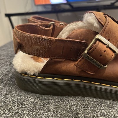 Dr. Doc Martens Jorge II Leather Slingback Mules Mens 10 US 
