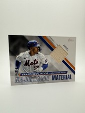 2024 Topps Baseball Series One Francisco Lindor Major League Material #MLM-FL