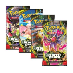 Mega Evolutions Perfect Order Booster Pack Art Set (ME03)