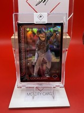2025 Topps Chrome Tyler Locklear  USC80 True Black Refractor (RC) /10 Rookie