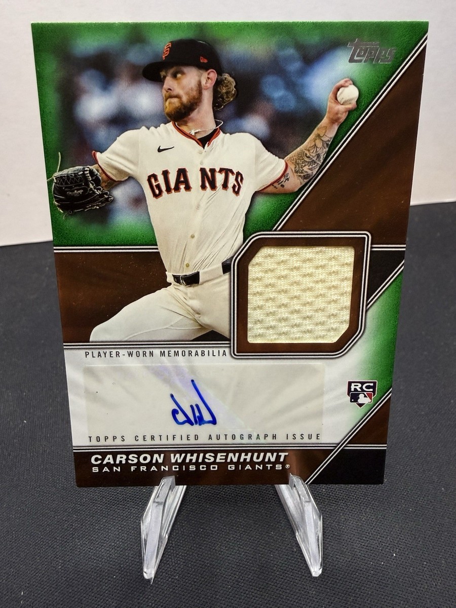 💥2026 Topps Major League Material Autographs Carson Whisenhunt