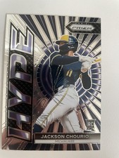 2024 Panini Prizm Baseball #11 JACKSON CHOURIO RC Hype Insert Milwaukee Brewers