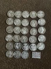 Lot Of 30 Silver 1 Gram Indian Head Buffalo & Valcambi  .999 Silver Each