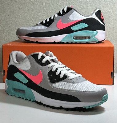 Nike Air Max 90 G Golf White Hot Punch Black CU9978-133 Men s Size 9 RARE!!
