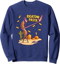 Marcus Worm Rigatoni Pasta Gifts Marcus Pasta Unisex Crewneck Sweatshirt