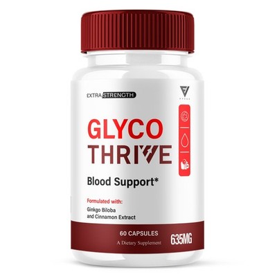 Glyco Thrive Advanced Pills, GlycoThrive Daily Formula (60 Capsules)