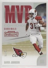 2018 Panini Contenders MVP Contenders Silver 72/75 David Johnson #MVP-11 z7h
