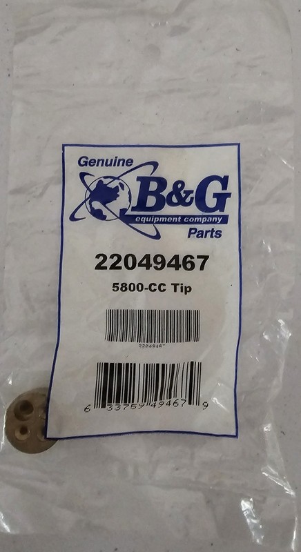 B&G 5800-CC Multeejet Crack & Crevice Tip B&G Sprayer B&G Sprayer Part 22049467 