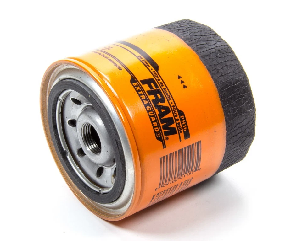 Fram PH16, One Orange Steel Oil Filter Aftermarket High Performance Racing Part - Image 3 of 4