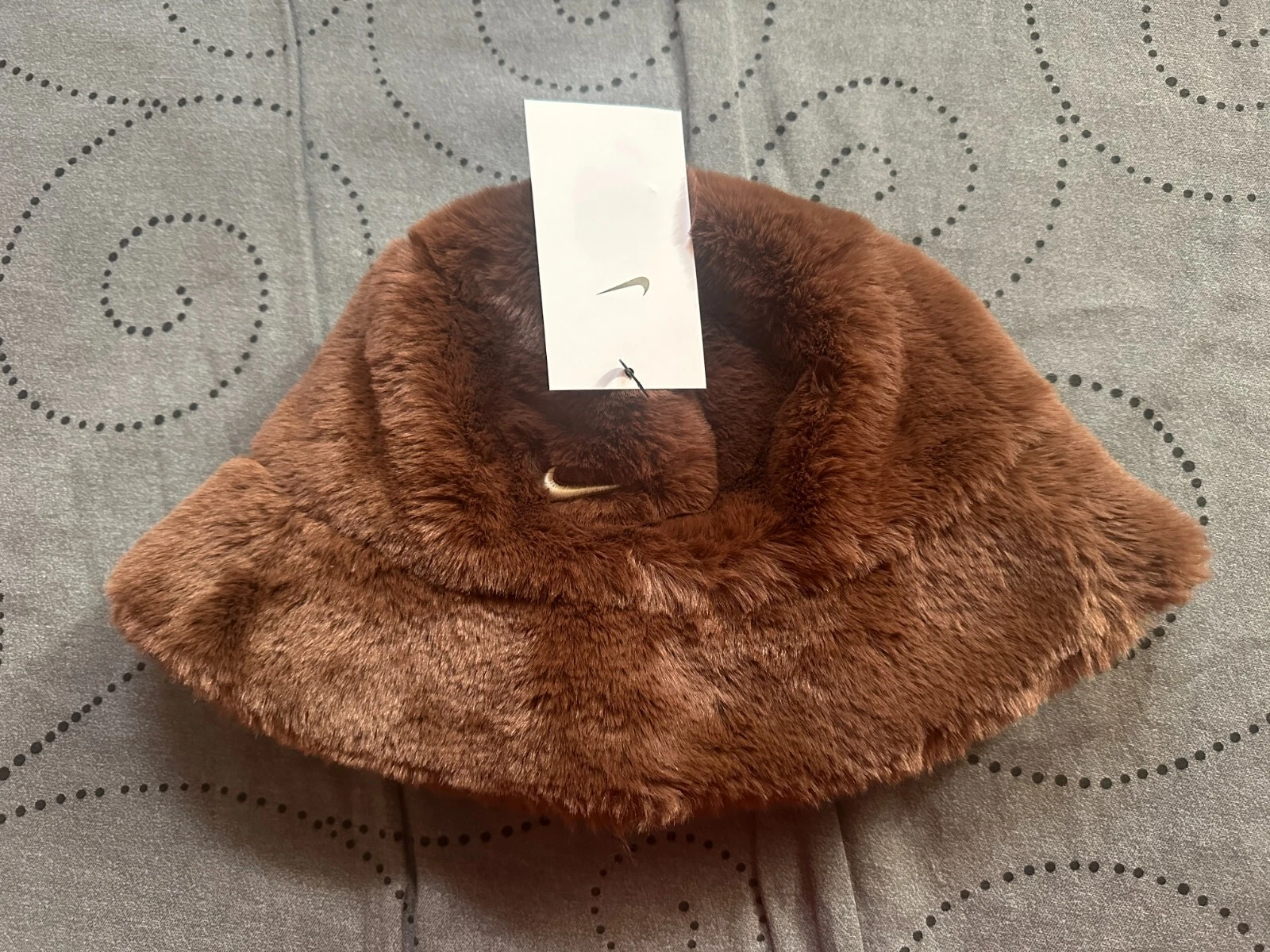 NIKE NAOMI OSAKA TENNIS APEX BUCKET FAUX FOR BROWN HAT SIZE M UNISEX NWT $36.00