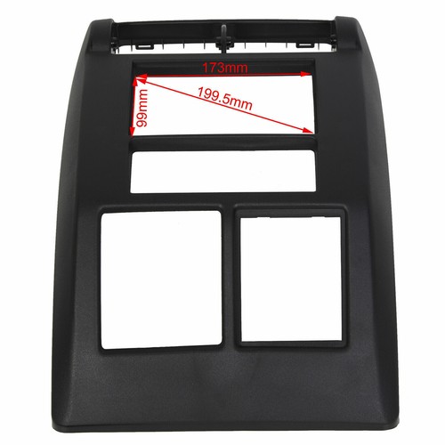 FIT FOR 97-02 JEEP WRANGLER TJ DOUBLE DIN DASH BEZEL RADIO STEREO MOUNTING KITS - Picture 2 of 14