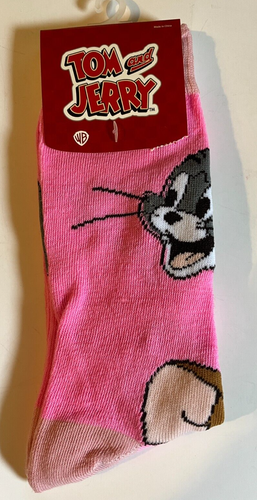 NEW! WB ~ TOM and JERRY SOCKS ~ SIZE 6-12 or 8-12 ~ CHOOSE 1 or ALL ~ 1+ SHIP - Picture 4 of 12