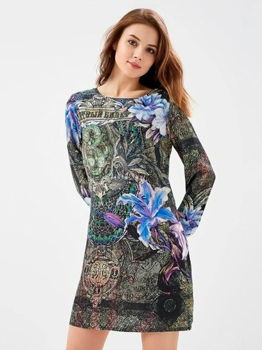 Robe Desigual 'Audrey' - Taille 36 - Noir - Modèle JLB2162018 - Neuve Avec étiquettes