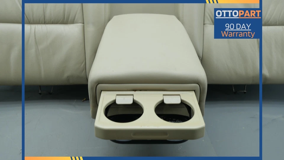 1998-2000 LEXUS LS400 Assento Traseiro Almofada Encosto Superior Bege Fabricante de Equipamento Original - Imagem 3 de 4