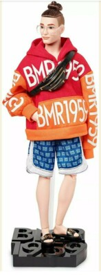 #ad #ad Barbie BMR1959 Bold Logo Hoodie amp; Basketball Shorts incl collector 2019 MINT $59.99