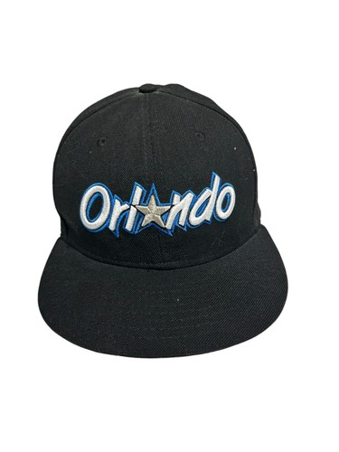 Set Of 2 NBA Orlando Magic New Era 59Fifty Fitted Hat Cap Size 7 3/8 Black Blue - Picture 8 of 14