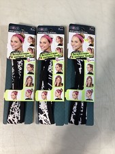 3 PK Scunci Head wraps 3 Head wraps 6 Styles
