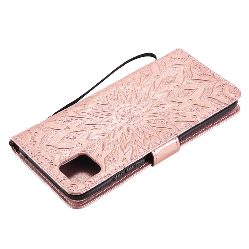 Sun Flower Pattern PU Leather Flip Wallet Case Cover for Samsung S21 S20 S9 Plus - Picture 12 of 20