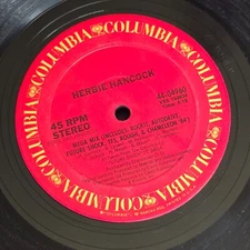 HERBIE HANCOCK ~ MEGA MIX (ROCKIT, AUTODRIVE, FUTURE SHOCK) ~ 12" SINGLE 1984 VG