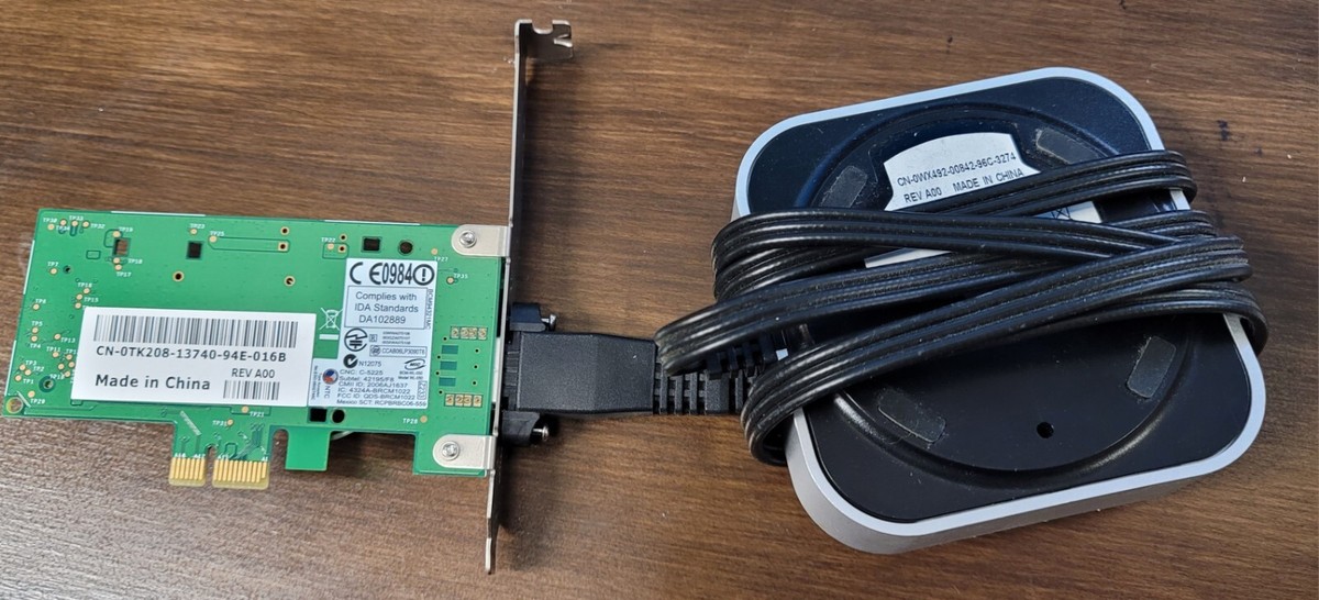 Dell 0TK208 Wireless Mini PCI-Express Wlan Wifi Network Card