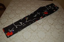 Sandro Ferrone - Pantalone donna, Nero fantasia geometrica, tg 40, nuovo