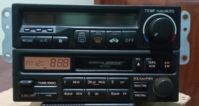 Bose Car cassette and A/C panel Honda Accord CIVIC Integra Prelude