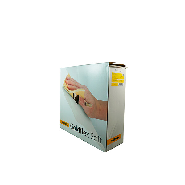 Mirka Goldflex Soft P320: L'Abrasivo per Dettagli Auto e Finiture