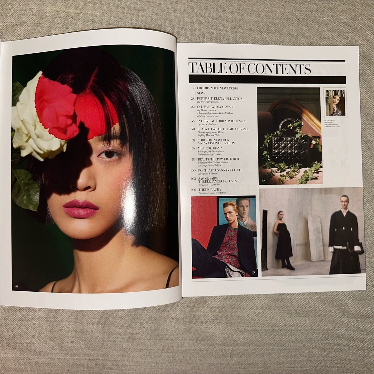 Dior Magazine No. 45 (Spring, 2024) entitled 