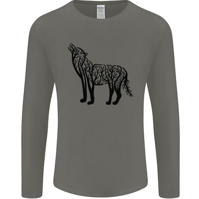 Wolfsbaum Tierökologie Herren Langarmshirt