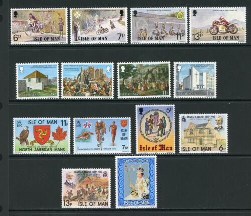 Isle of Man Assortment #38 MNH 1970's Pictorials $$ - Picture 1 of 1