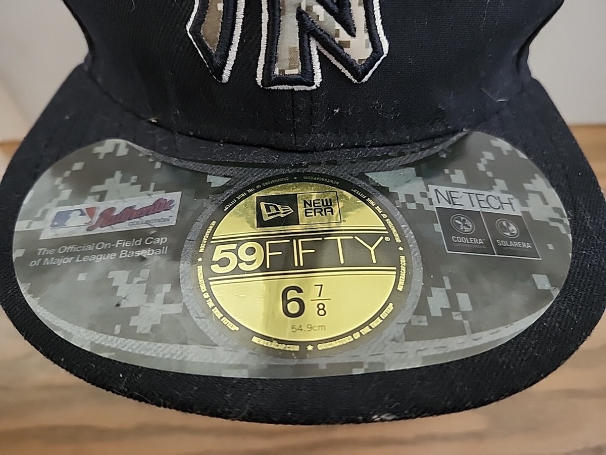 New York Yankees New Era 5950 Fitted Cap Hat Size 6 7/8 | eBay