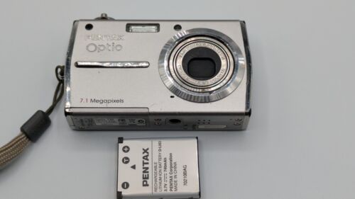 Pentax Optio T30 3X Optical Zoom 7.1MP 3.0" LCD Touch Display SLR Digital Camera
