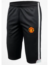 Rhinox Manchester United 3/4 Pants Men's Black Red Licensed Training Lounge