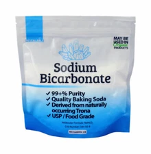 Pure Sodium Bicarbonate USP Food Grade Made in USA Baking Soda Bath Bomb Fizzies
