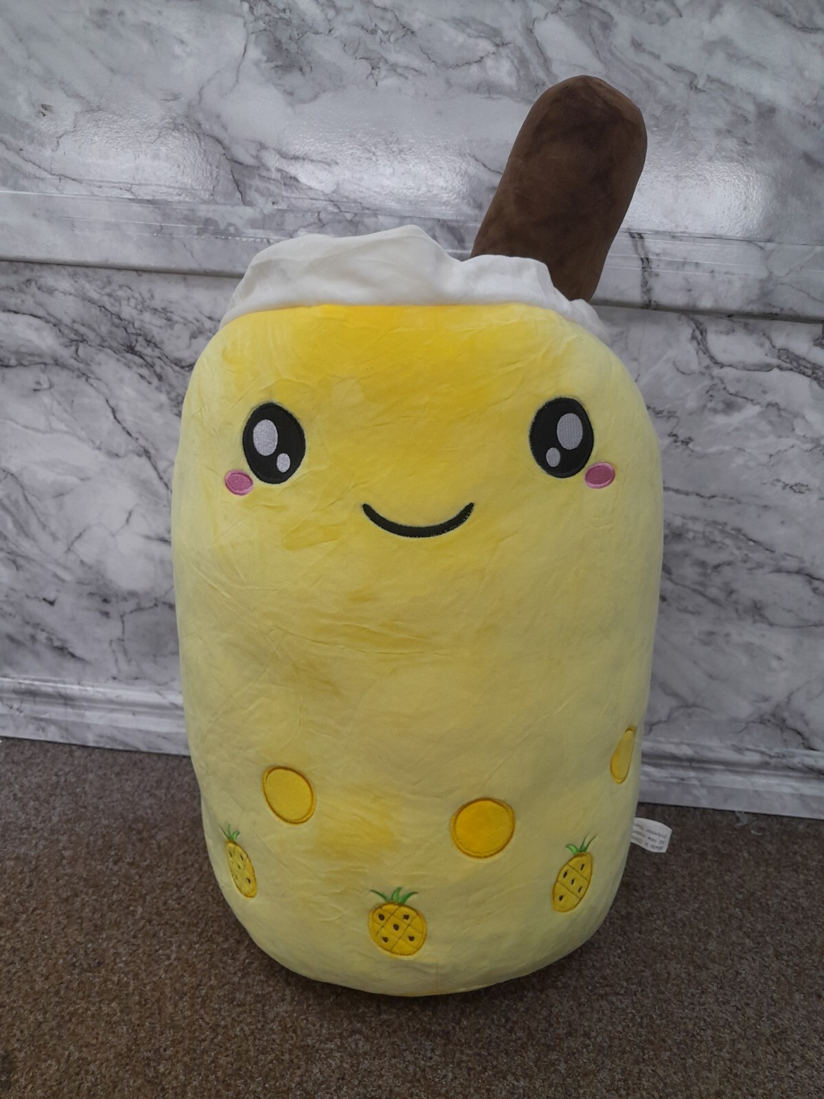 Bubble Tea Boba Cup 70cm Squishmallow Cute Soft Plush Toy Soft Kawaii