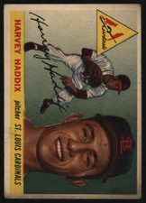 1955 Topps #43 Harvey Haddix GVG Cardinals 569135