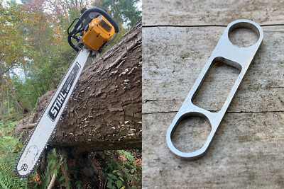 Pioneer Poulan Chainsaw USA MADE 3/8'' - 12mm Stihl Bar Adapter Shim P38 P51 655