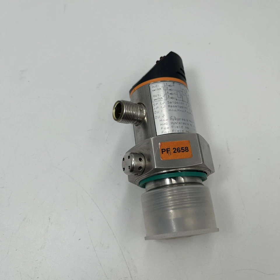 IFM PF2658 COMBINED PRESSURE SENSOR, QUICK DISCONNECT  New Without Packaging - Image 4 of 4