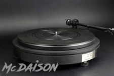 McDAISON TAPPETINO panno gomma 3 mm tipo giradischi piatto Technics SL1200 