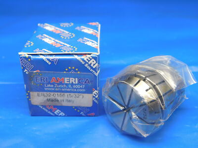 NEW ERI AMERICA ER32 COLLET ER32-0156 SIZE 5/32 ER 32 ER-32 .1562 CNC PRECISION