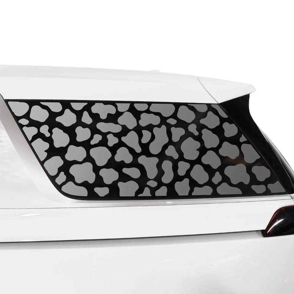 Se adapta a Kia Carnival 2022-2025 Ventana Leopardo Guepardo Vaca Impresión Calcomanía Adhesiva Foto 3 de 4