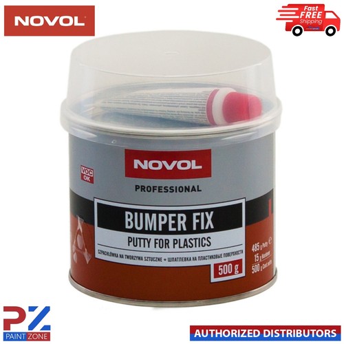 Novol Repair Kit BUMPER FIX Filler 500g Putty Plastic Car Trim Grey eBay