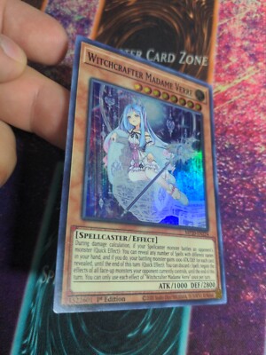 Yu-Gi-Oh! Witchcrafter Madame Verre MP20-EN224 1st Edition Super