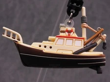 JAWS NEW * Orca Boat Clip * Blind Bag Key Chain 50th Anniversary Monogram