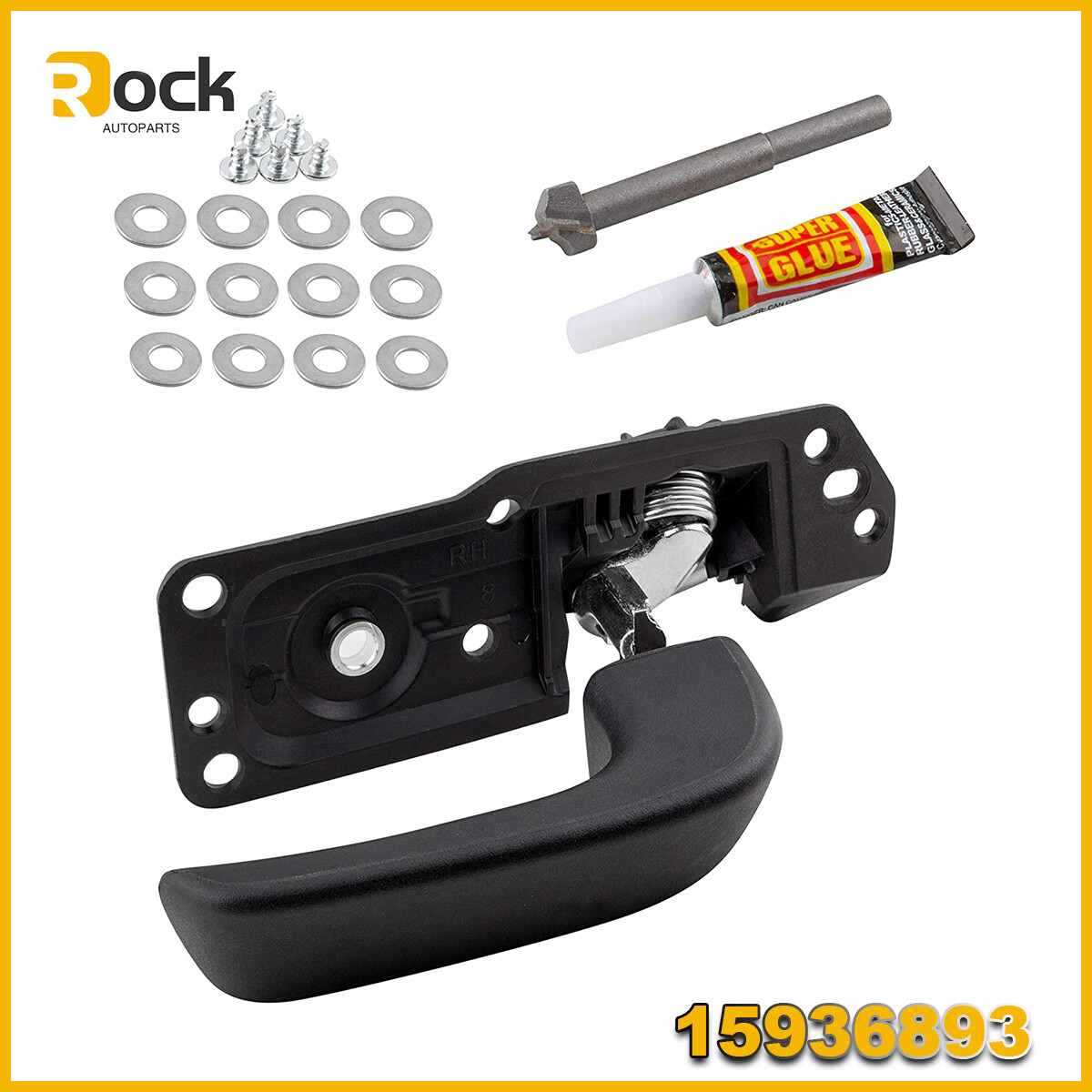 For 07-13 Sierra Silverado Door Handle Repair Kit Interior Inside Passenger
