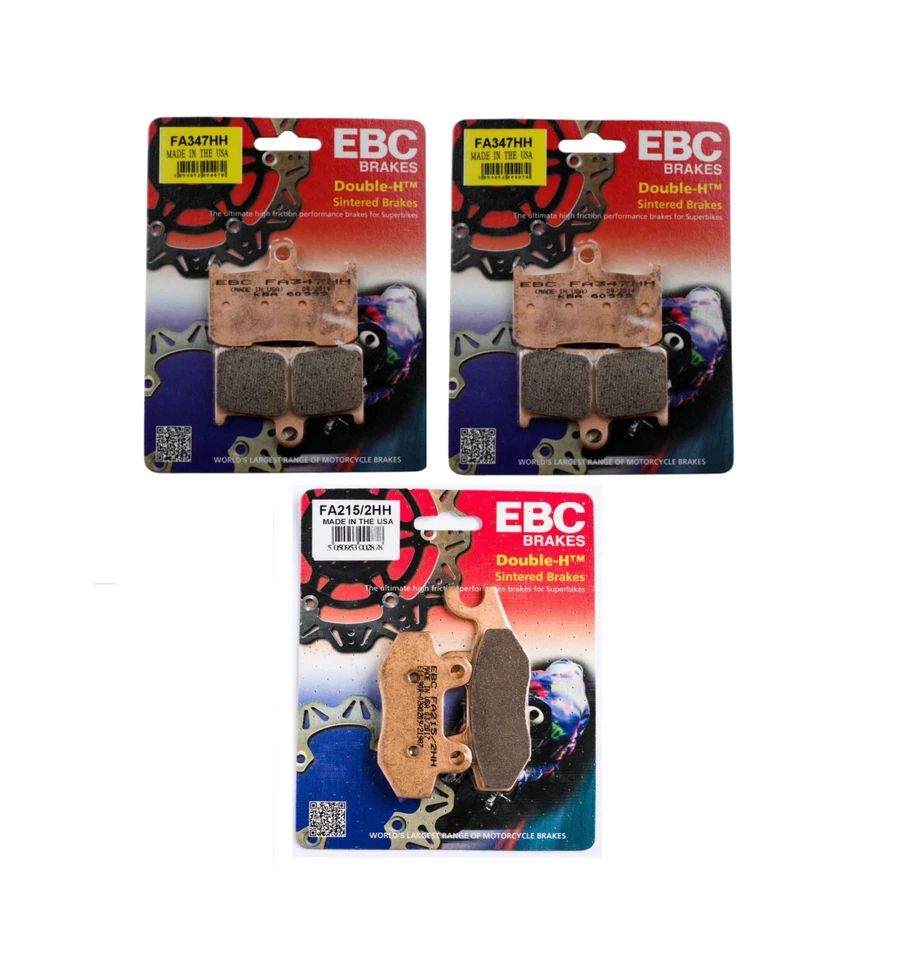 Se adapta a las pastillas de freno de disco delanteras y traseras sinterizadas Triumph Tiger 1050 SE 2010-2013 EBC Foto 4 de 4