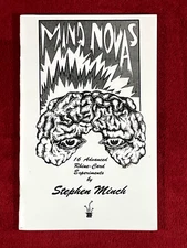 Mind Novas by Stephen Minch – OOP, signed by Minch, collectable vintage magic
