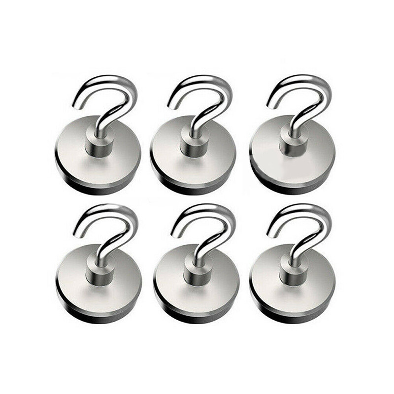 12x Strong Rare Earth Neodymium N38 Hanger Holder Hooks AU 2.0kg eBay